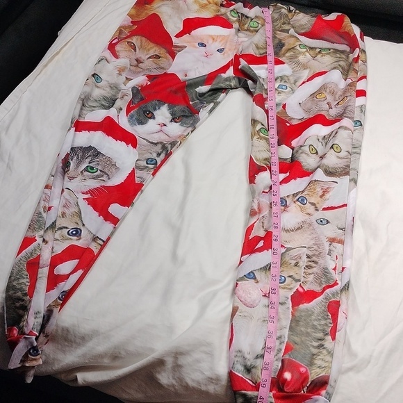 Christmas Kittens men's sweatpants size XL - Picture 13 of 15